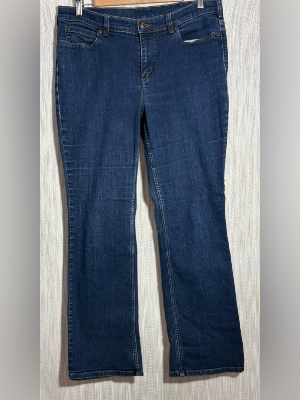 Duluth Trading Co Dark Blue Boot Cut Jeans